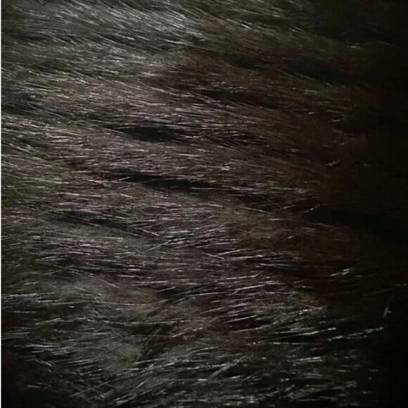 Vintage Women's Mink Fur Jacket Size M/L Elegant Dark Brown Mink Jacket - Picture 8 of 14